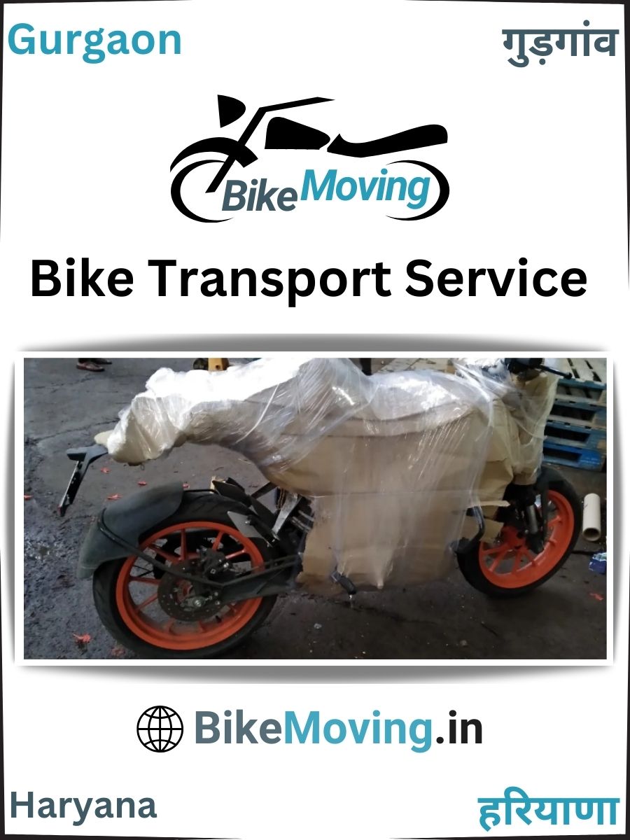 Smooth Bike Transportation Services in Gurgaon
